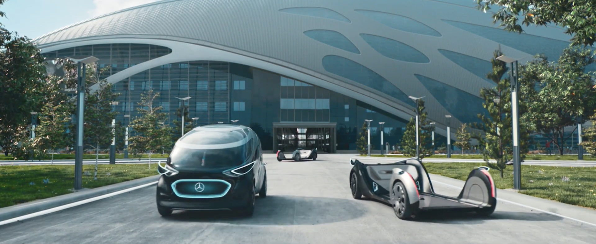 Mercedes-Benz Urbanetic - Parasol Animation